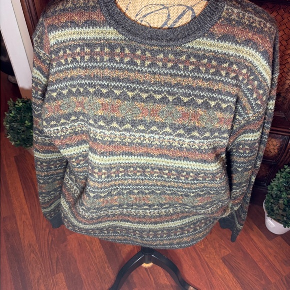 Club Room Multicolor Wool Sweater - Picture 1 of 3